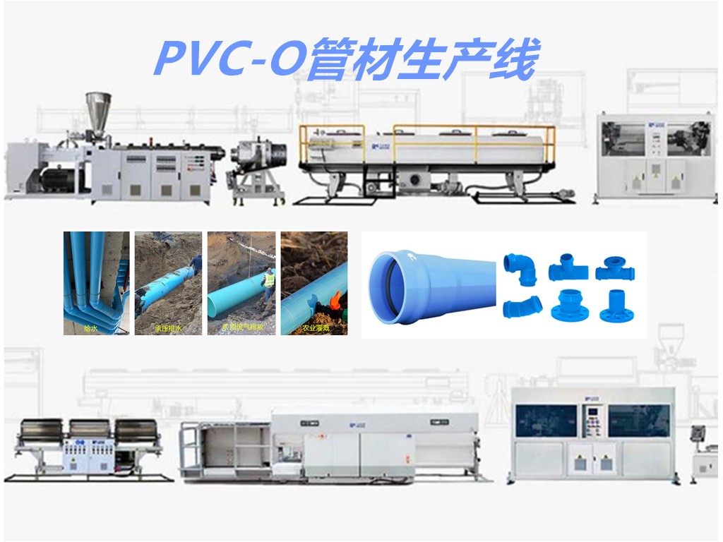 PVC-O（雙軸取向聚氯乙烯）管材生產(chǎn)線